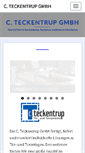 Mobile Screenshot of c-teckentrup.de